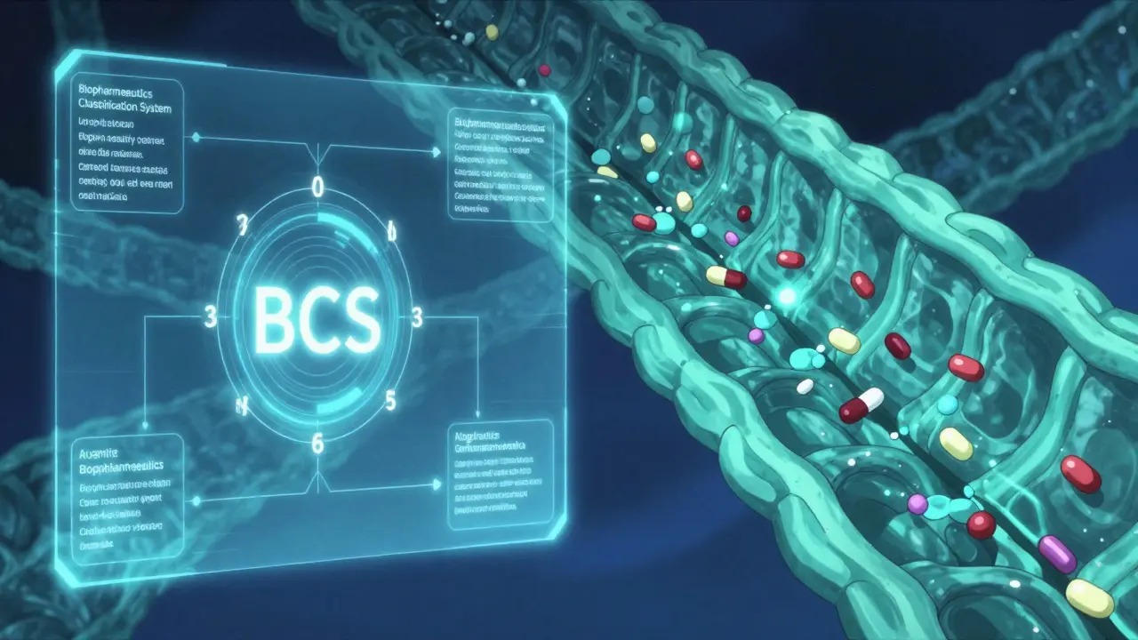 Holographic BCS classification and molecular permeability diagram